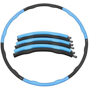 Original Hula-Hoop-Reifen 1,2kg - schwarz-blau