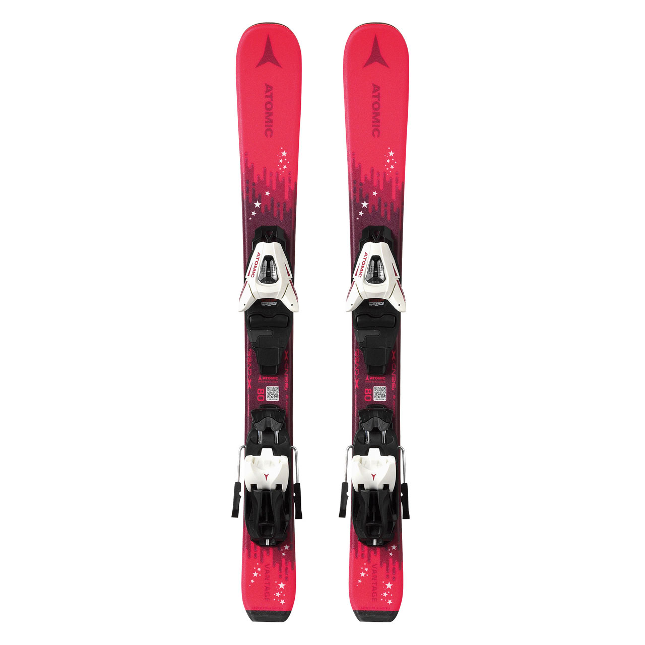 Mädchen Ski Vantage Girl X 100-120 + C5 GW jetzt günstig kaufen in unserem Onlineshop. Mit dem Atomic Vantage GIRL X 100-120 macht jeder Lernfortschritt auf und neben der Piste Spaß. Dank Bend-X Technologie ziehen junge Allrounderinnen ihre Schwünge kontrolliert und ohne viel Anstrengung in den Schnee