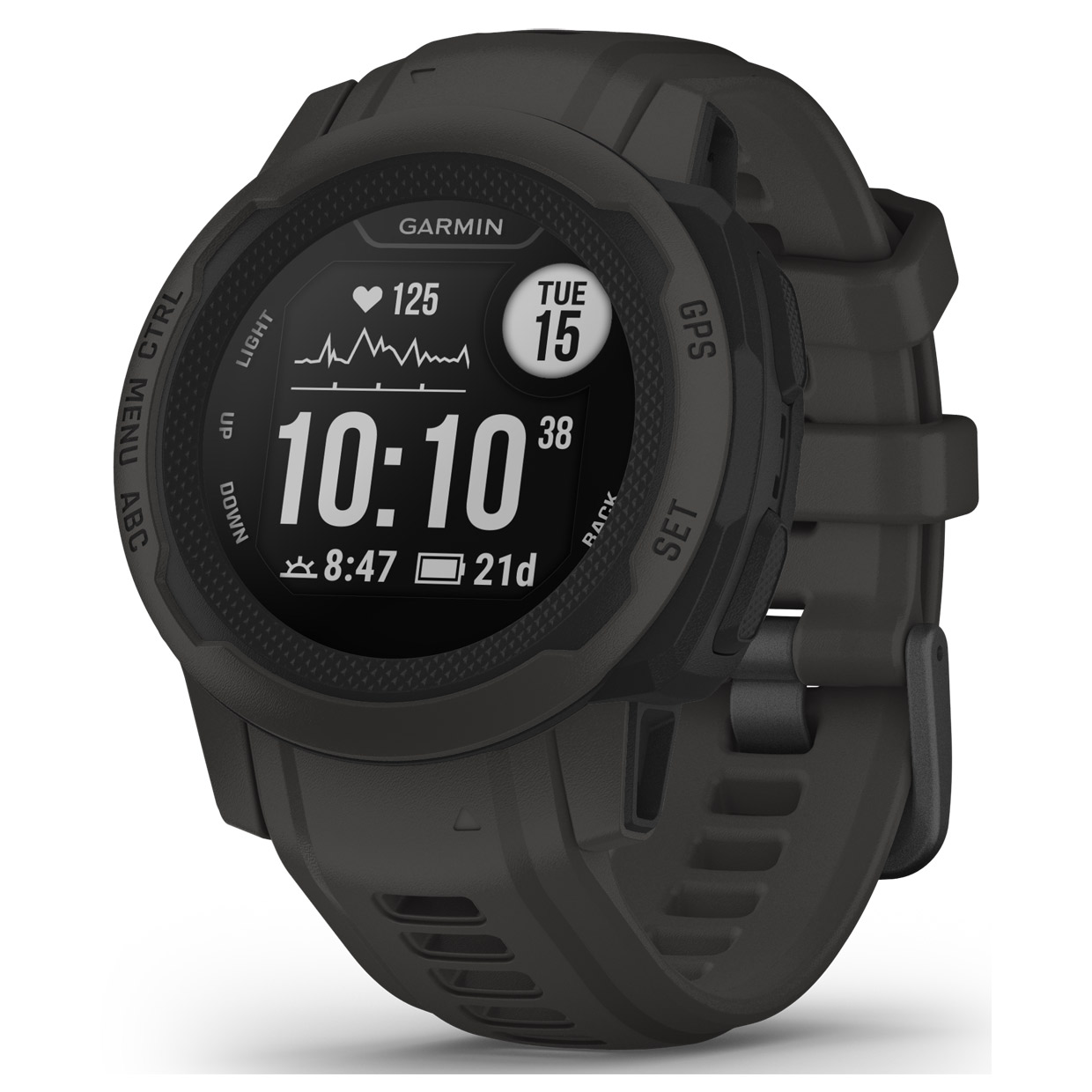 GPS Multisportuhr Instinct 2S 40mm jetzt günstig kaufen in unserem Onlineshop. Genau dein Life. Genau dein Style. Diese GPS-Smartwatch stürzt sich mit dir in jedes Erlebnis. Ihr toughes Design passt zu jedem deiner Styles. Miss deine Herzfrequenz