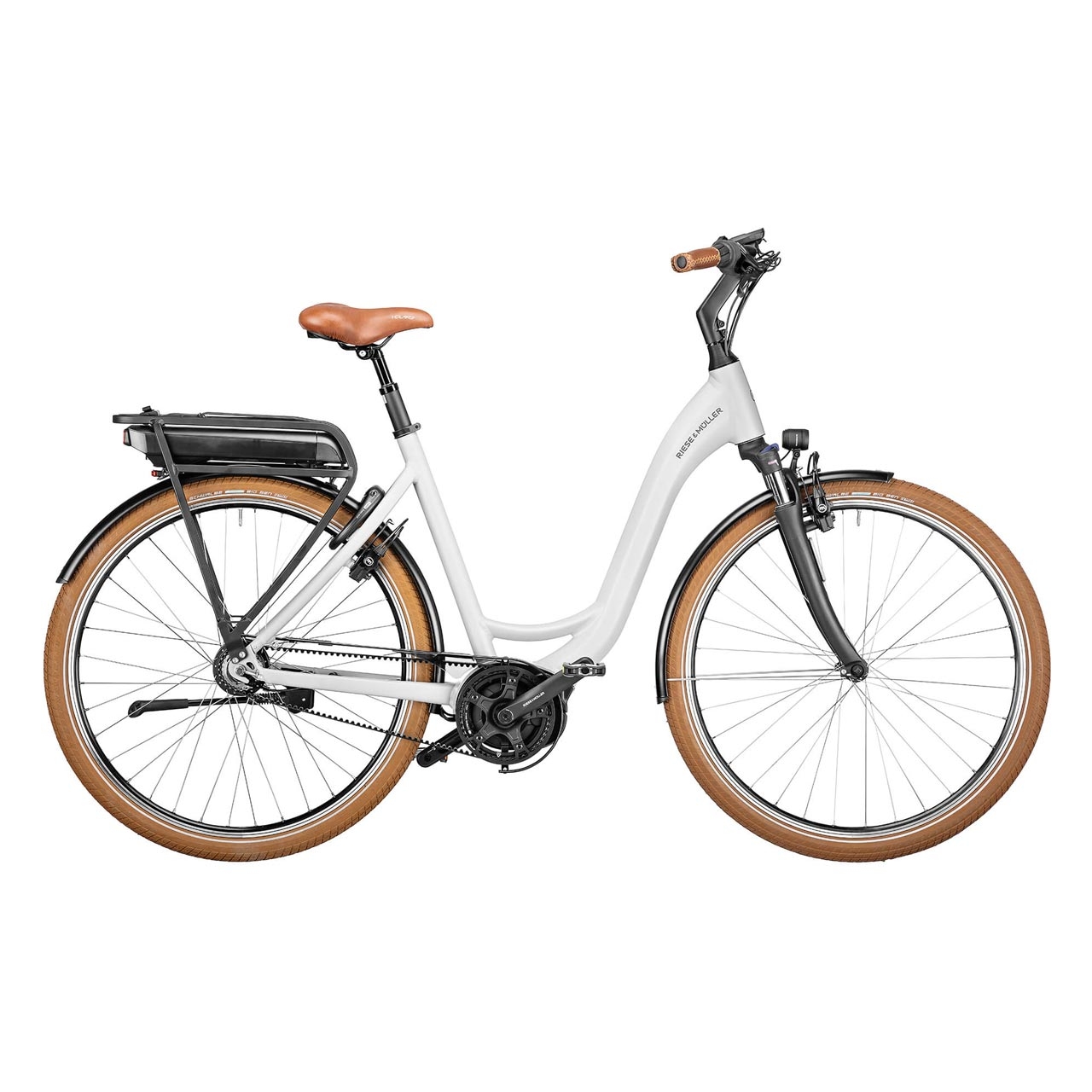 E Bike City Swing City Crystal white jetzt günstig kaufen in unserem Onlineshop. Ein Hollandrad steht nicht mehr nur für gemütliches Radeln durch die Stadt. Das Riese & Müller Swing fährt hinaus auf Touren