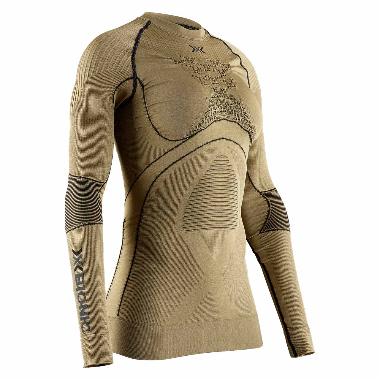 Damen Funktionswäsche Radiactor 4.0 T-Shirt Round Neck jetzt günstig kaufen in unserem Onlineshop. Vertraue auf die herausragende wärmeregulierende Wirkung von X-BIONIC® RADIACTOR 4.0 SHIRT ROUND NECK LONG SLEEVE MEN auch bei extremer Kälte und geniesse den unvergleichlichen Komfort eines superleichten Stoffes. Die neue 4.0-Generation ist die erste